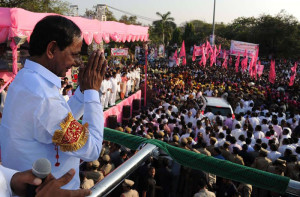 KCR-at-Begumpet-Airport